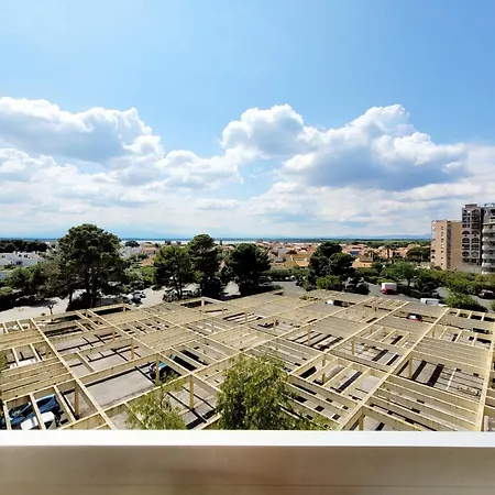 - 4 Pers - T2 - Clim - Loggia Vue - Parking - Fr-1-794-125 Canet-en-Roussillon