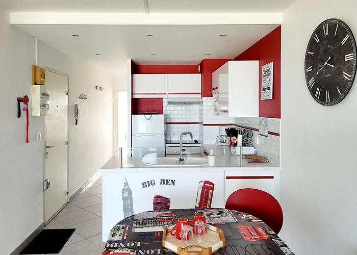Apartment - 4 Pers - T2 - Clim - Loggia Vue - Parking - Fr-1-794-125 *