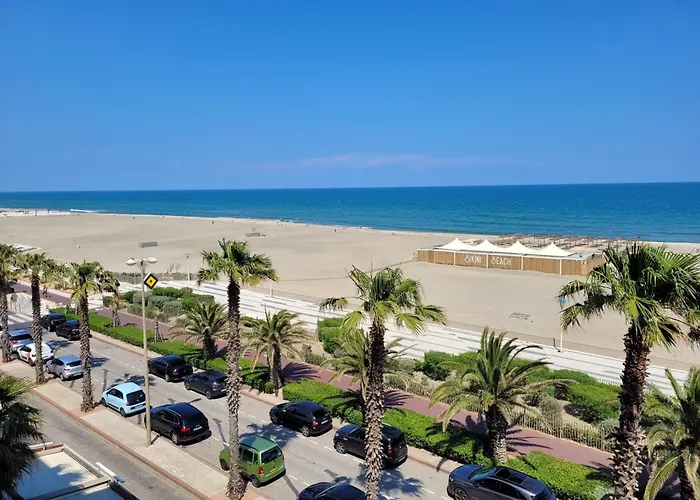 - 4 Pers - T2 - Clim - Loggia Vue - Parking - Fr-1-794-125 * Canet-en-Roussillon